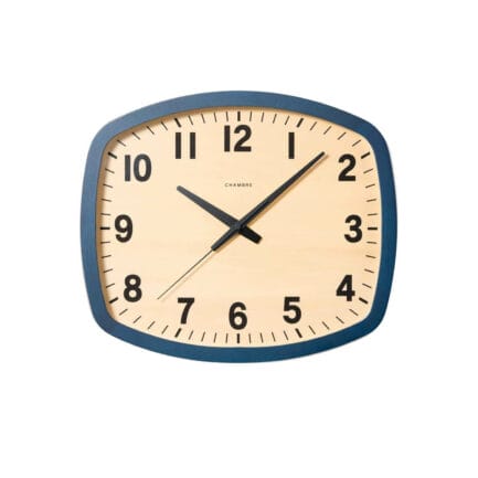 Chambre R Square Wall Clock Navy – Livingoom