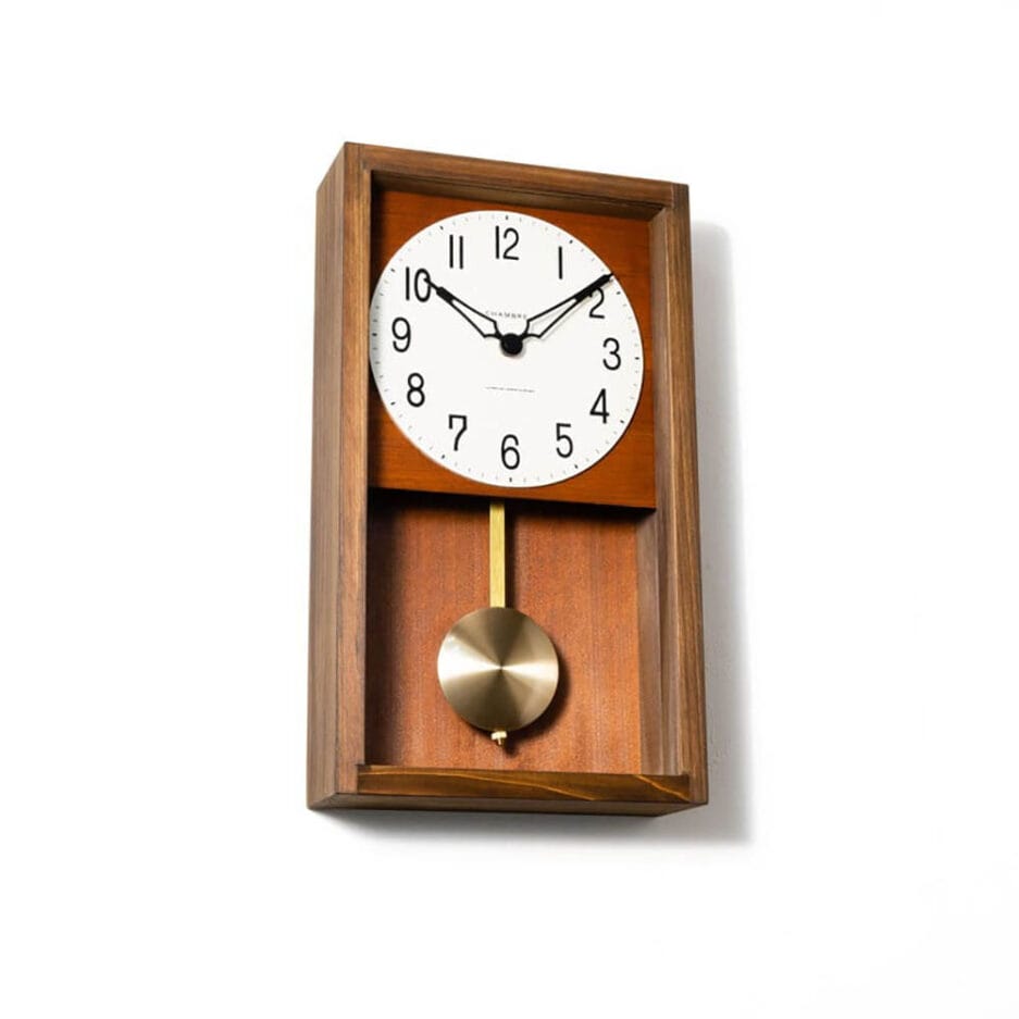 Chambre Hinoki Pendulum Wall Clock