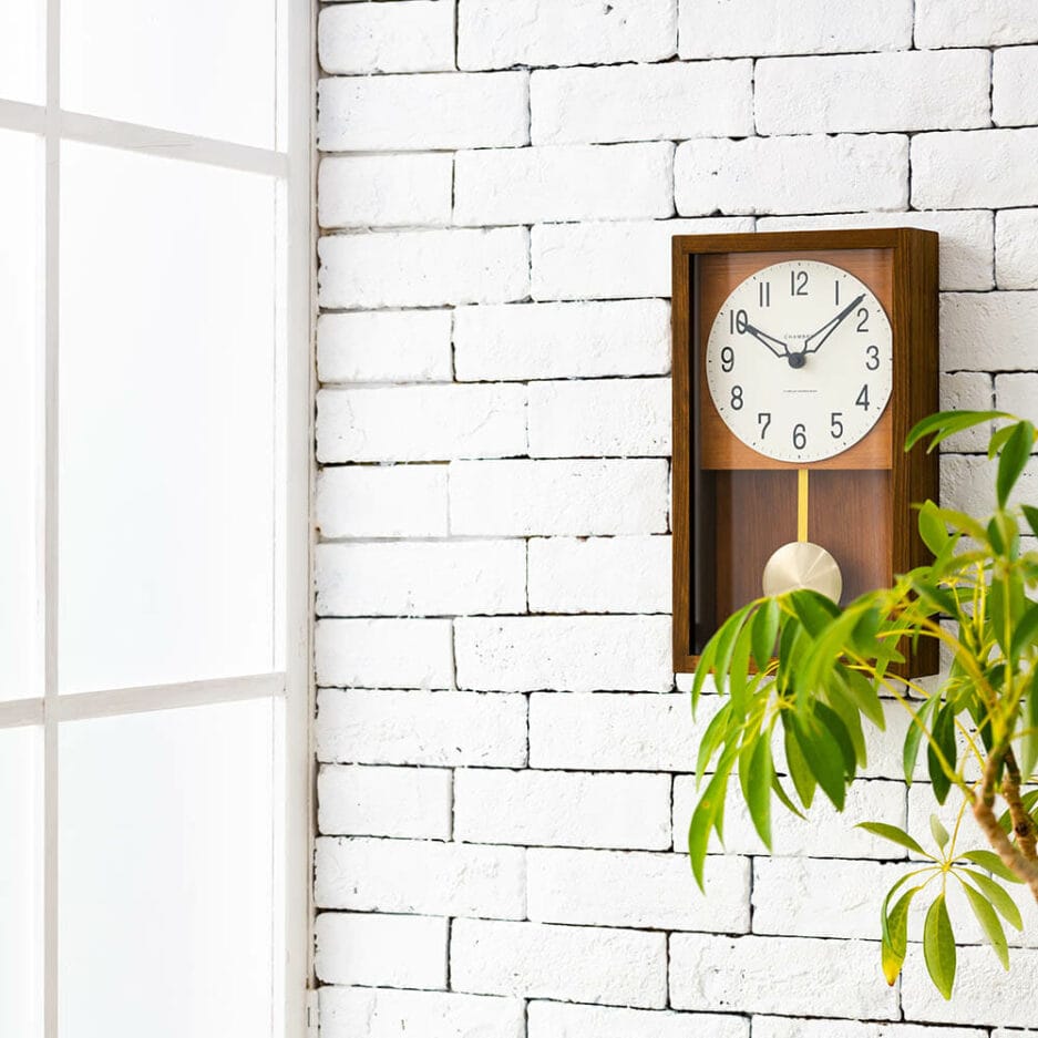 Chambre Hinoki Pendulum Wall Clock