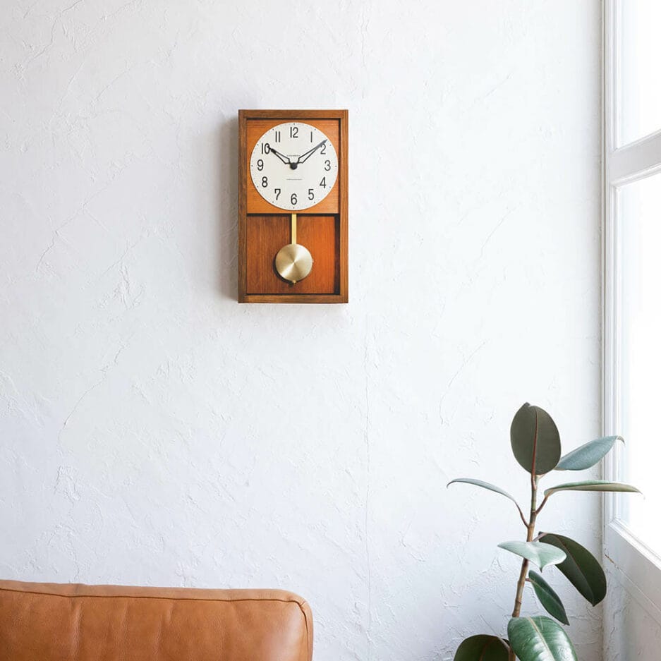 Chambre Hinoki Pendulum Wall Clock