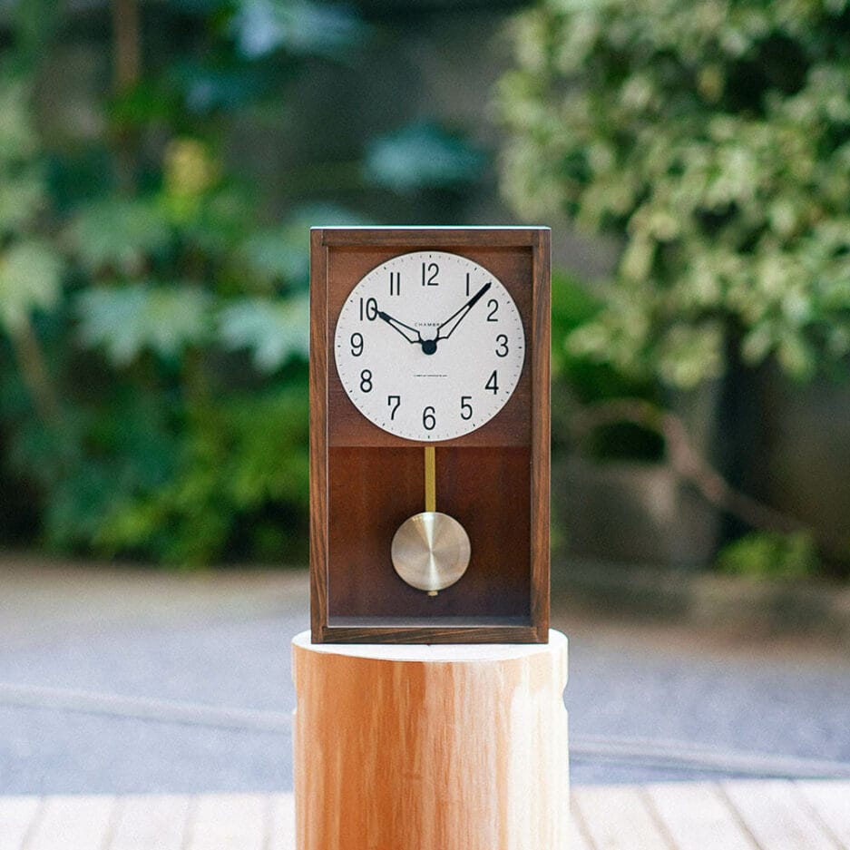 Chambre Hinoki Pendulum Wall Clock