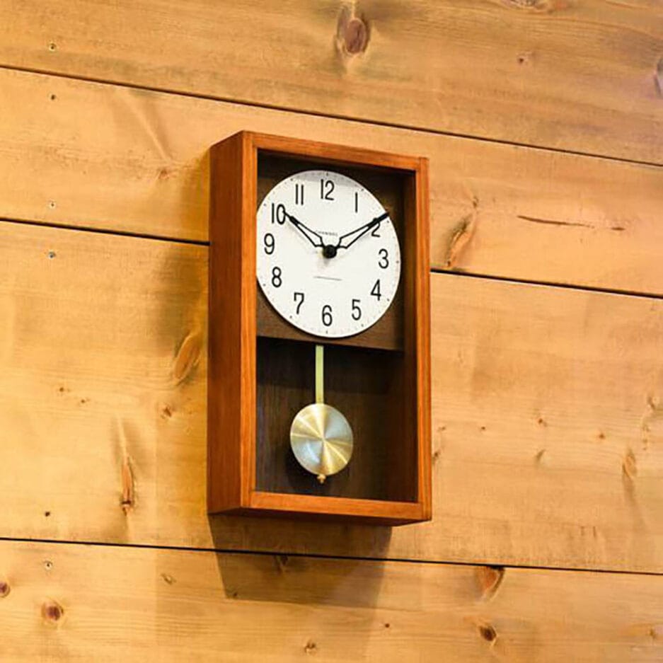 Chambre Hinoki Pendulum Wall Clock