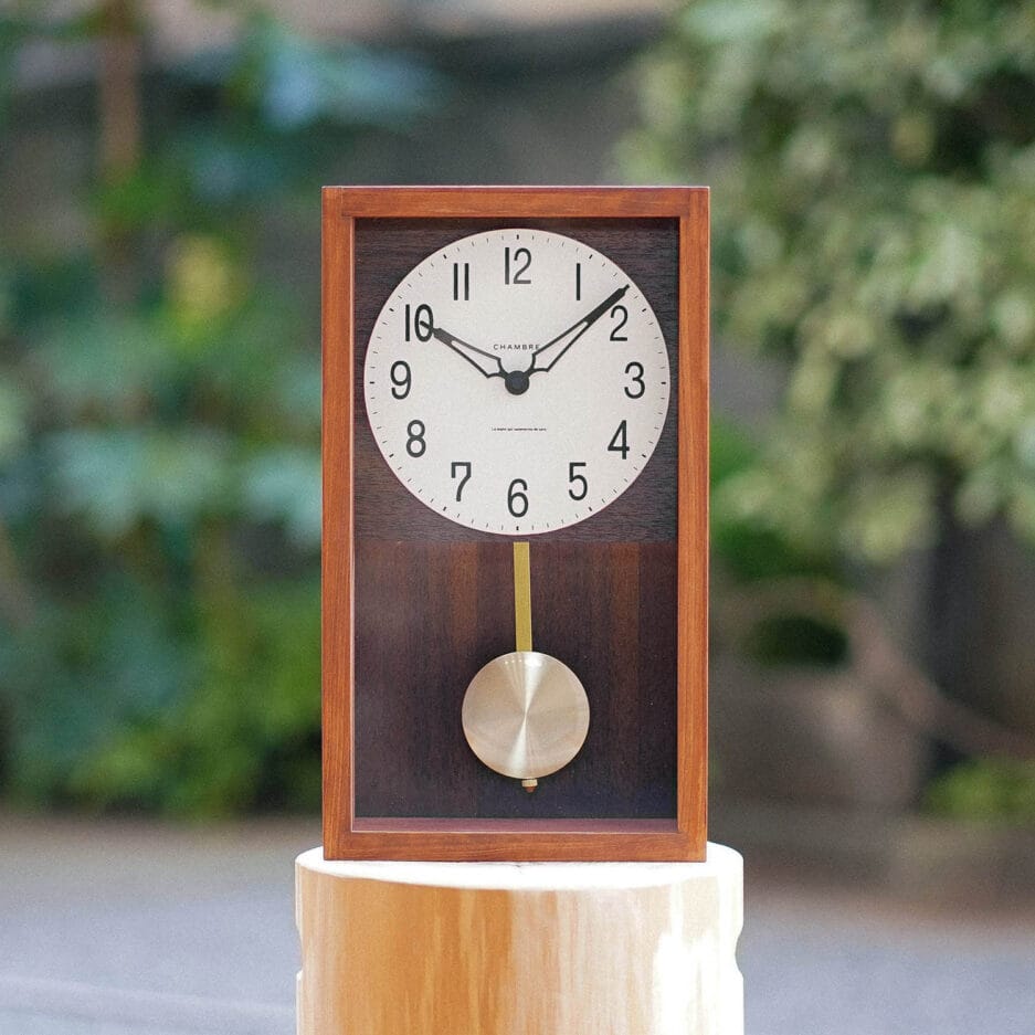 Chambre Hinoki Pendulum Wall Clock