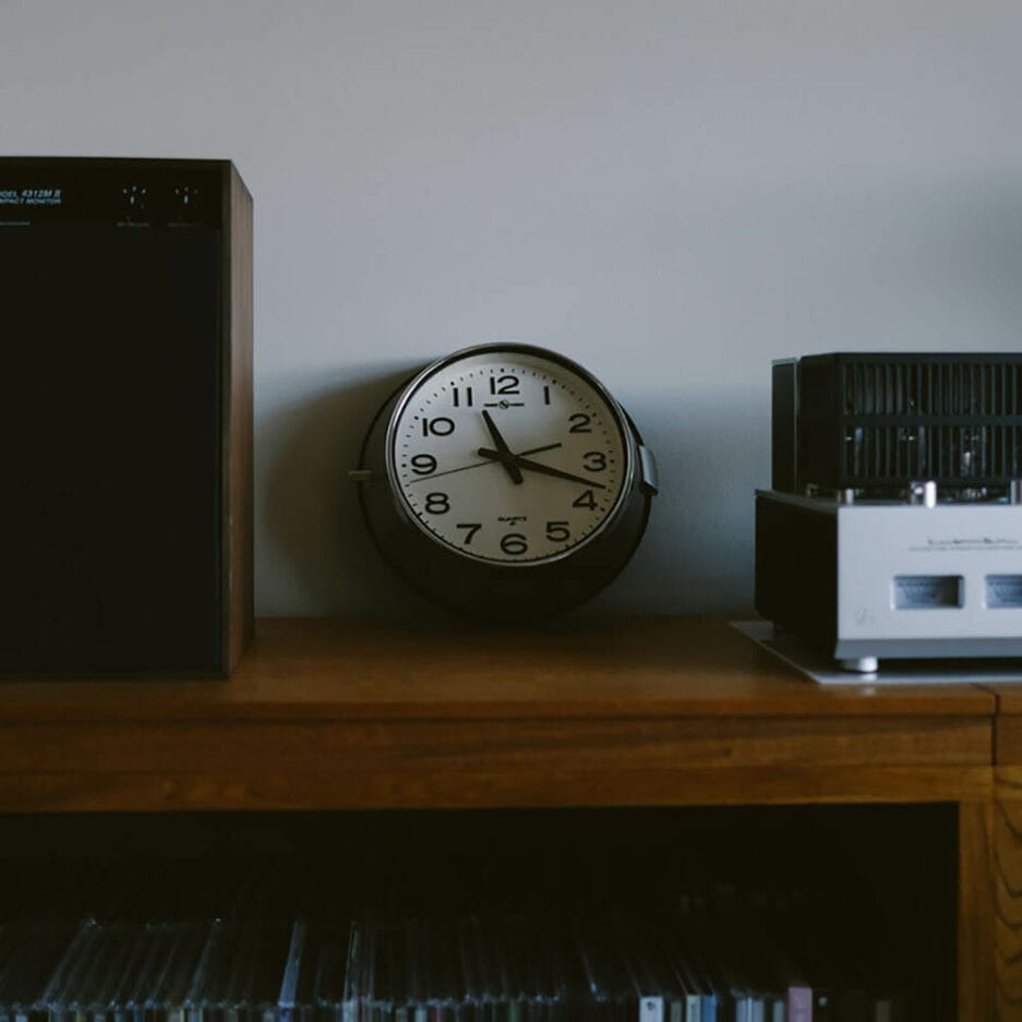 Seiko x PFS Retro Wall Clock Gray